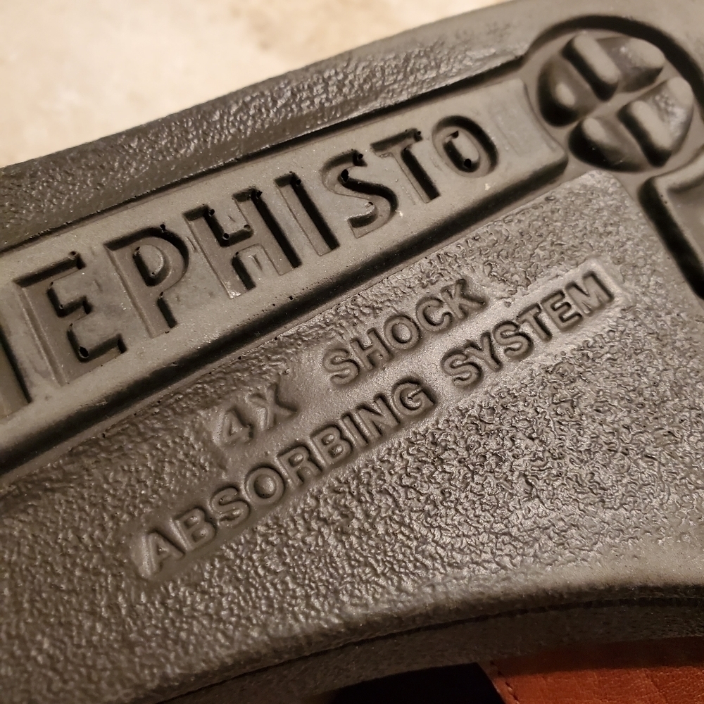 Mephisto Leather Strappy Comfort Sandals - Picture 8 of 9